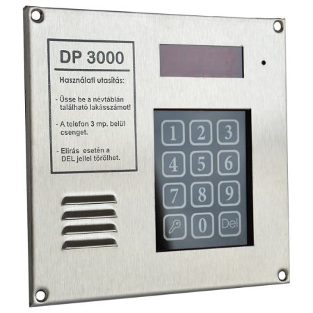 DP3000 központ INOX 