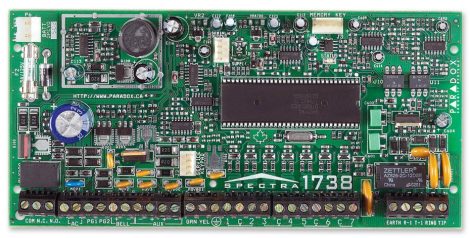 PARADOX panel 6-16zónáig bővíthető 433MHZ  1759EX